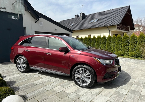 Acura MDX cena 169000 przebieg: 93000, rok produkcji 2018 z Kraków małe 497